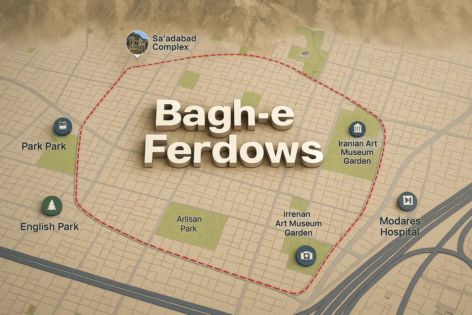 الو قلیون باغ فردوس