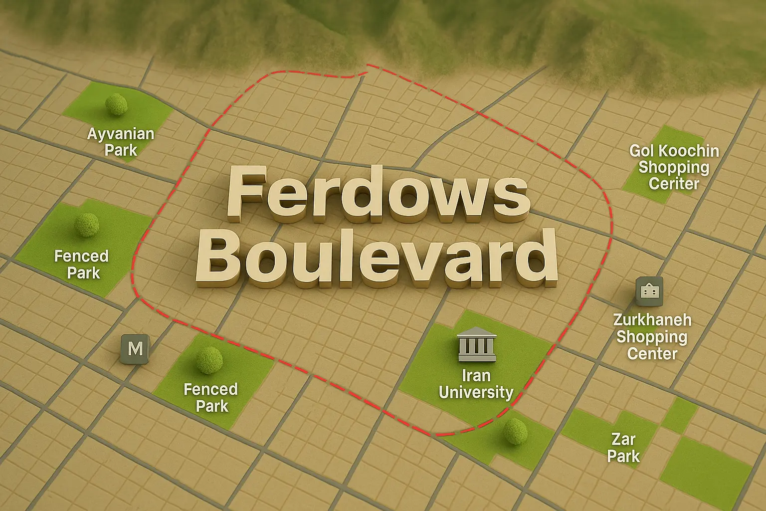 الو قلیون بلوار فردوس